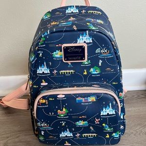 Disneyland 65th Anniversary Loungefly Backpack